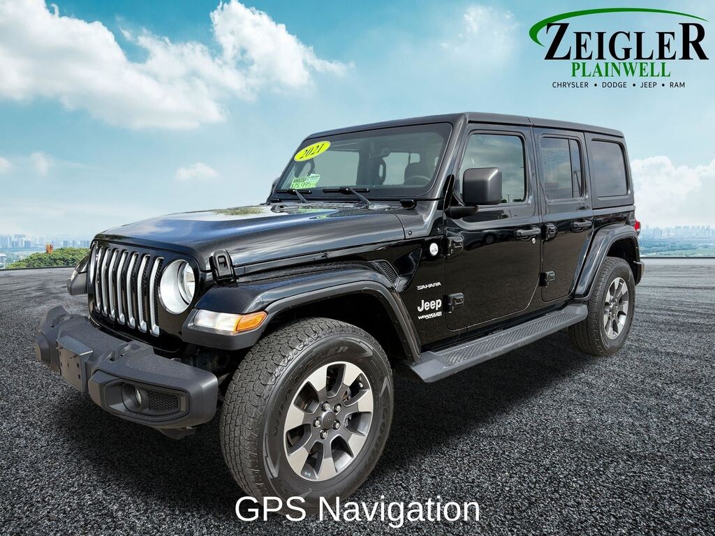 Used 2021 Jeep Wrangler Unlimited Sahara SUV