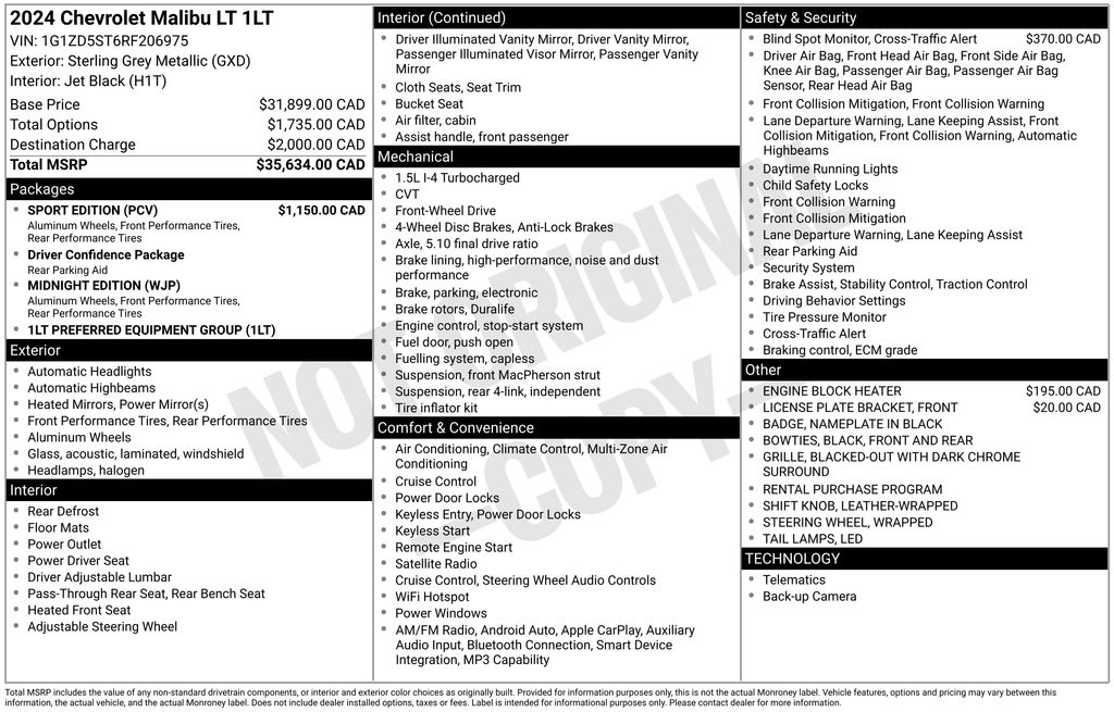 2024 CHEVROLET MALIBU - Image 28