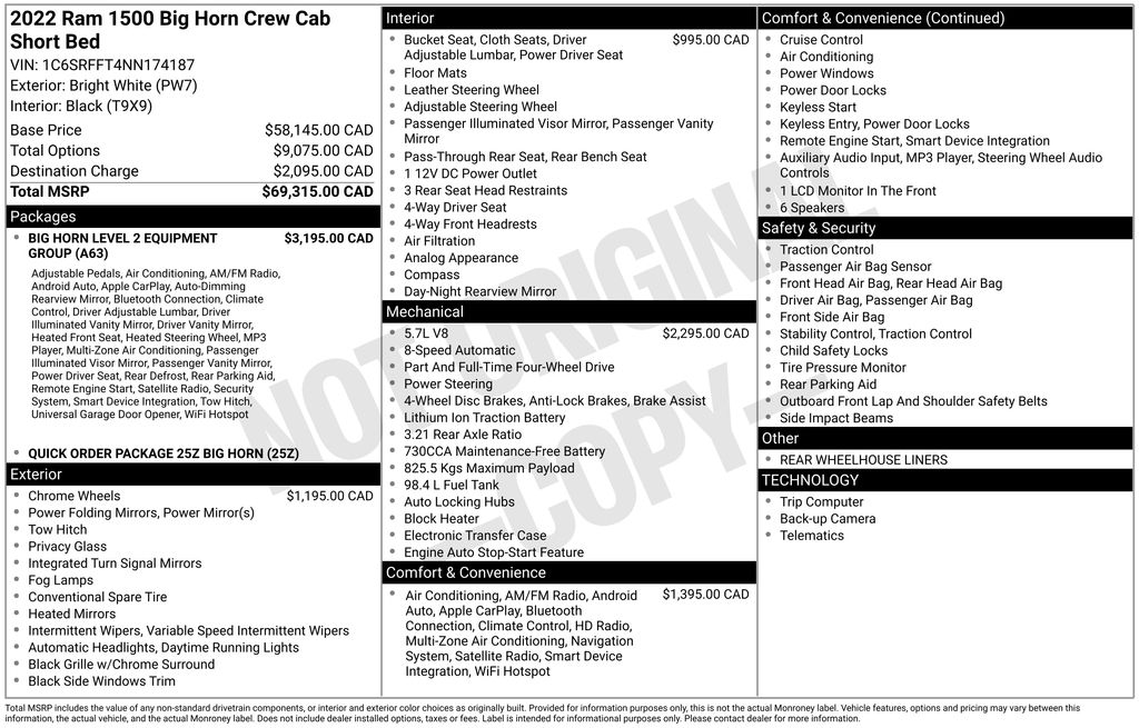 2022 RAM 1500 - Image 35