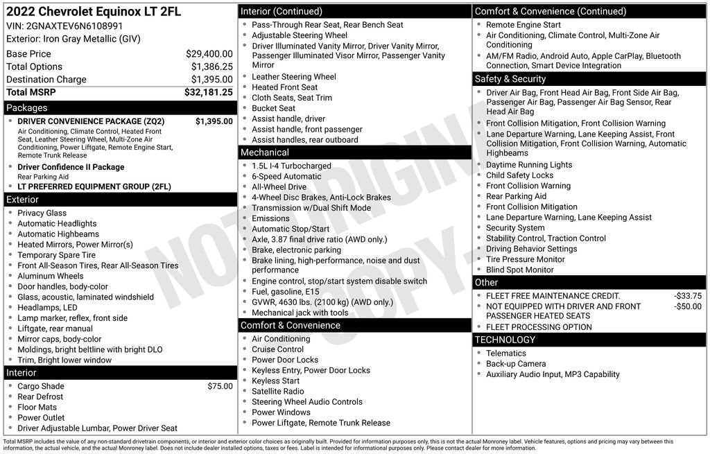 2022 CHEVROLET EQUINOX - Image 29