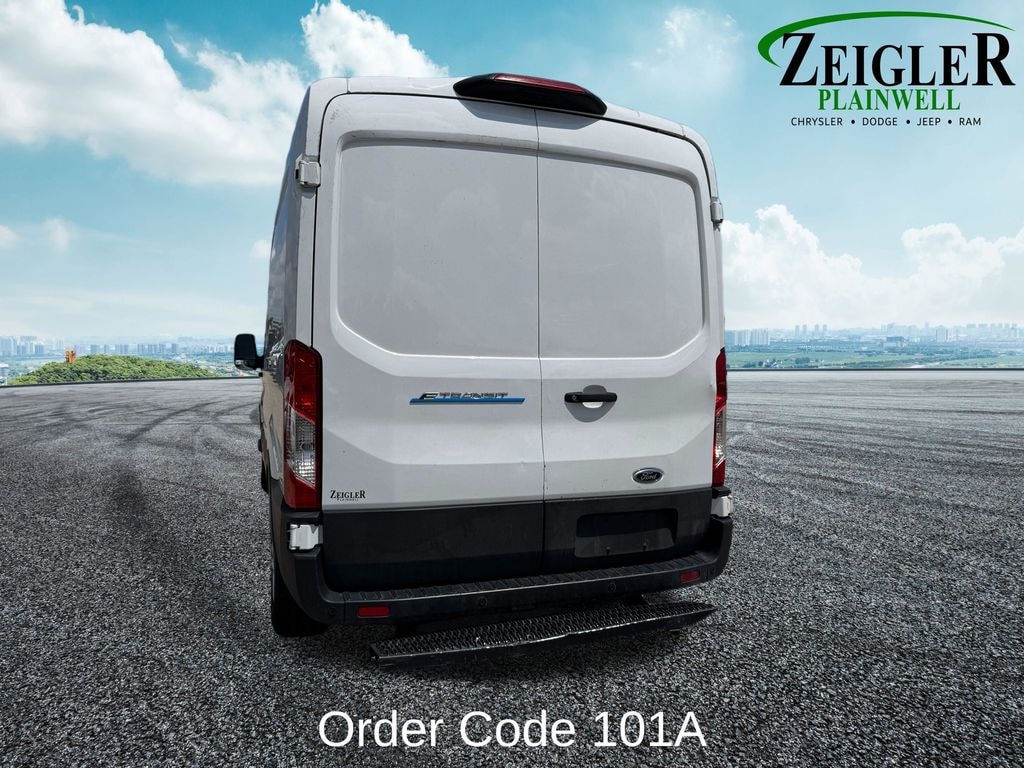 Used 2023 Ford E-Transit-350 Cargo Base Van Medium Roof Van