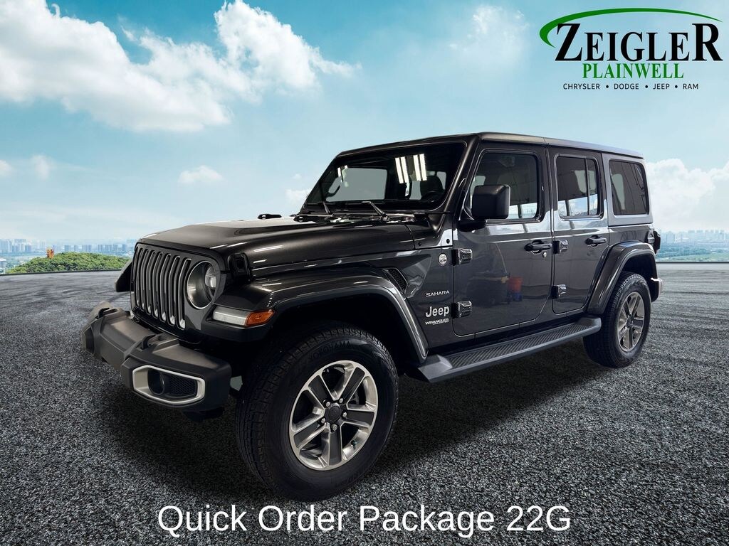 Used 2021 Jeep Wrangler Unlimited Sahara SUV