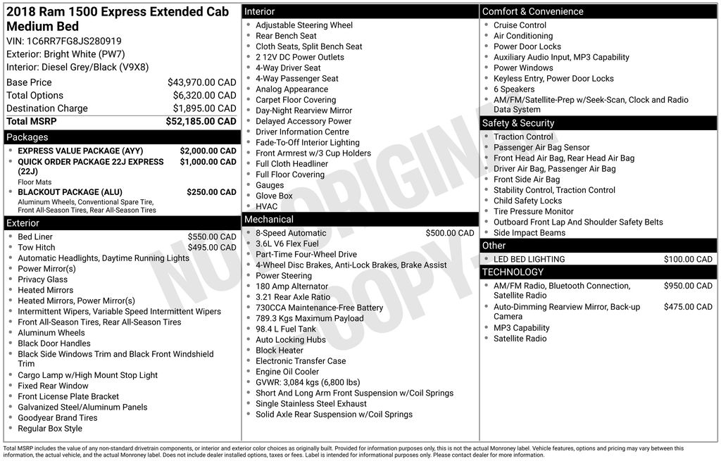 2018 RAM 1500 - Image 21