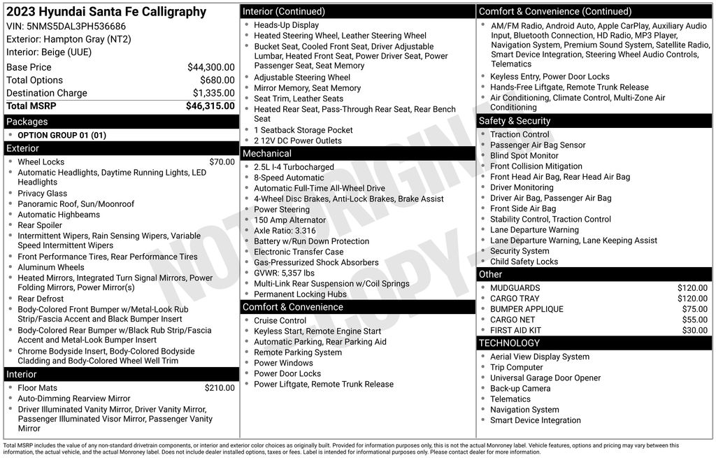 2023 HYUNDAI SANTA FE - Image 10