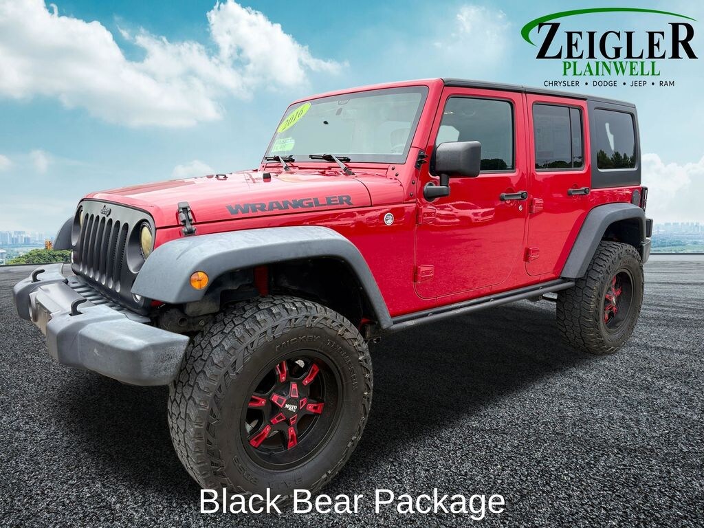 Used 2016 Jeep Wrangler JK Unlimited Sport 4X4 SUV