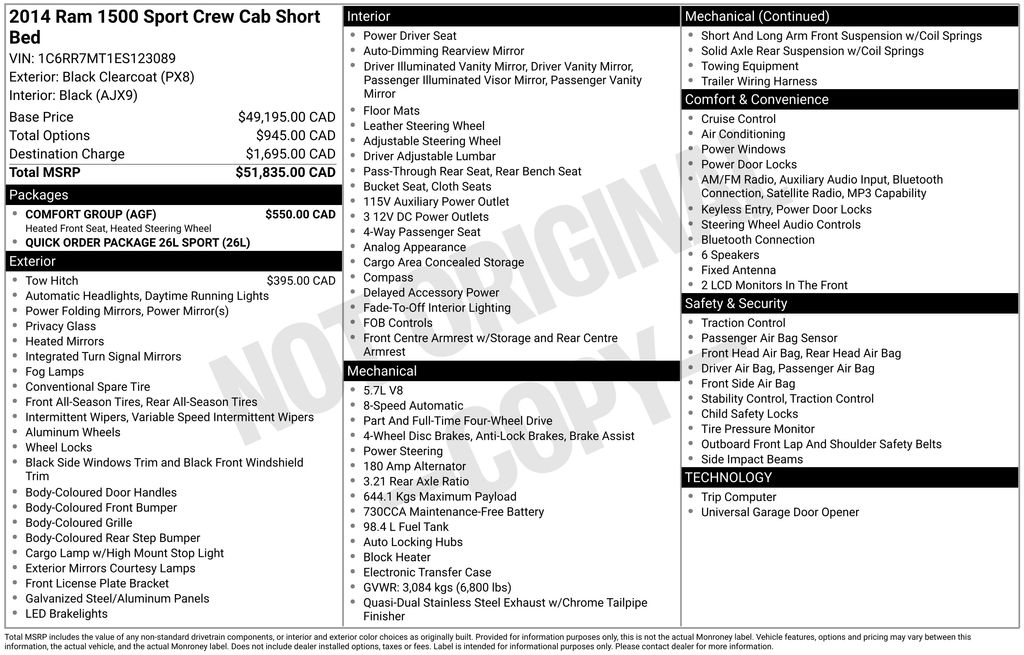2014 RAM 1500 - Image 28