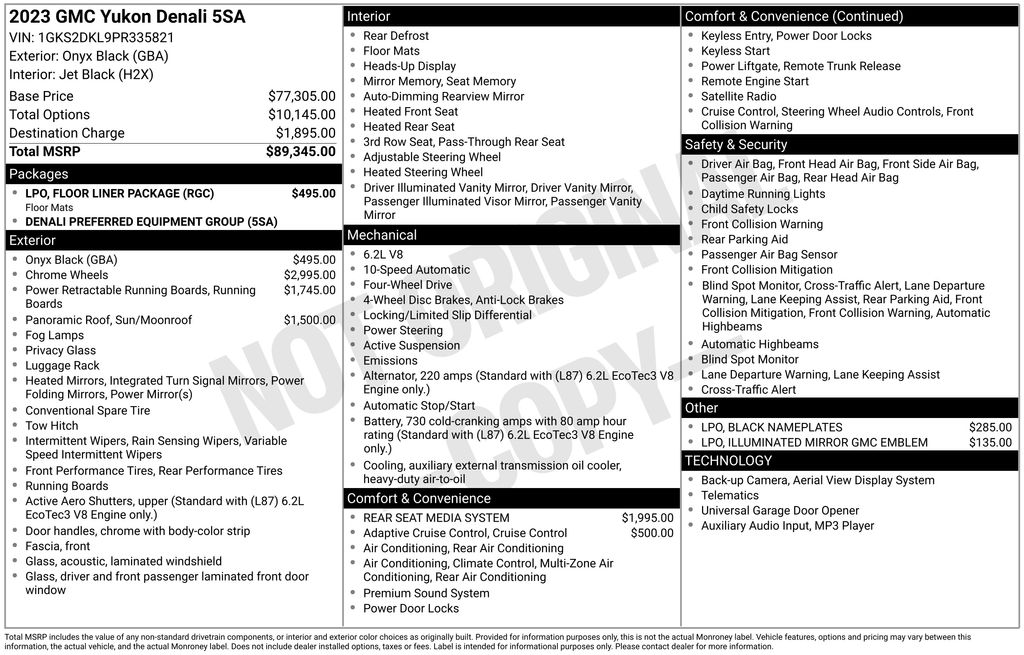 2023 GMC YUKON - Image 41