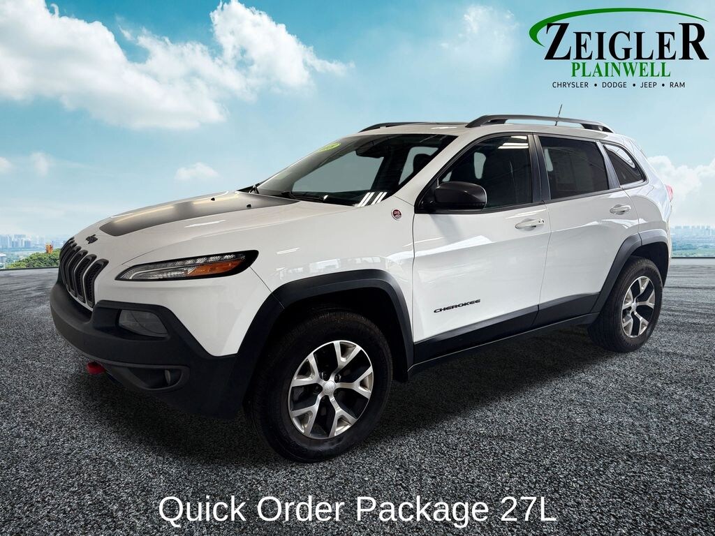 Used 2018 Jeep Cherokee Trailhawk 4x4 SUV