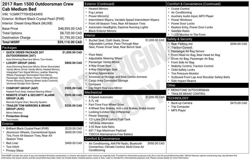 2017 RAM 1500 - Image 10