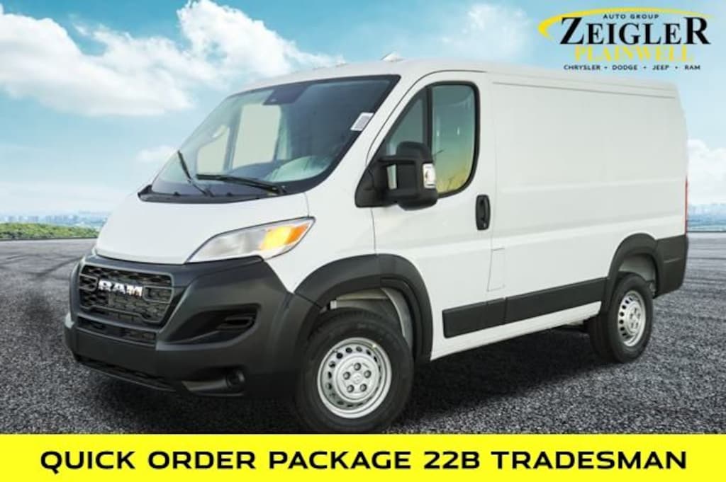 New 2026 Ram ProMaster 1500 Low Roof Van Cargo Van