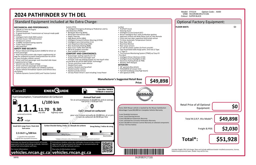2024 NISSAN PATHFINDER - Image 2