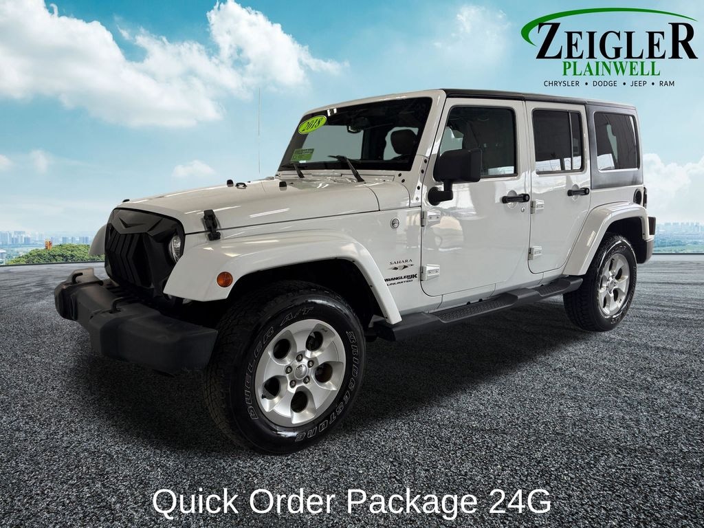Used 2018 Jeep Wrangler JK Unlimited Sahara 4x4 SUV