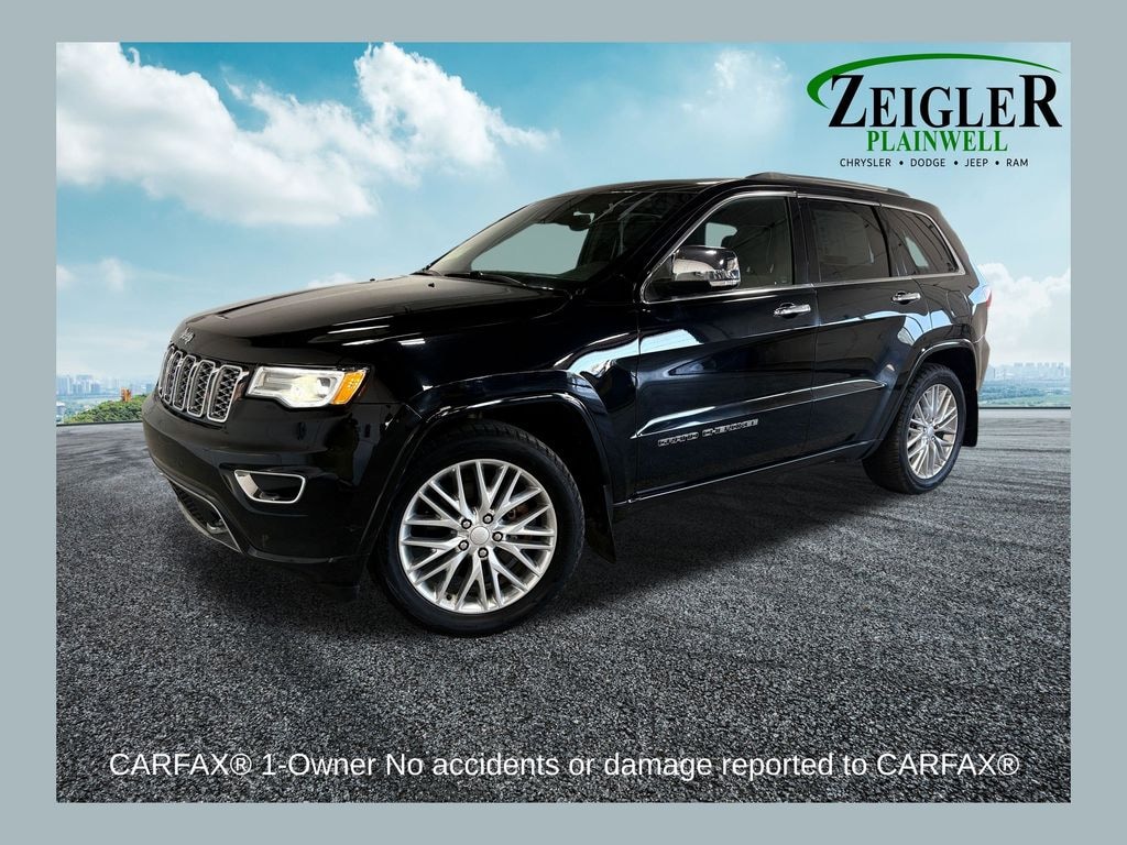 Used 2018 Jeep Grand Cherokee Overland 4x4 SUV