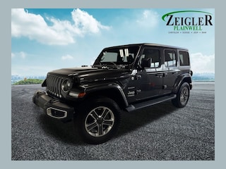 Used 2021 Jeep Wrangler Unlimited Sahara SUV for sale in Grandville