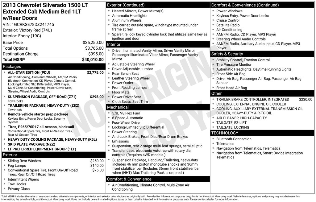 2013 CHEVROLET SILVERADO - Image 10