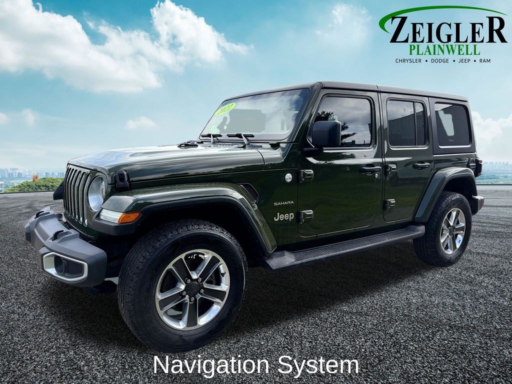 Used 2022 Jeep Wrangler Unlimited Sahara SUV
