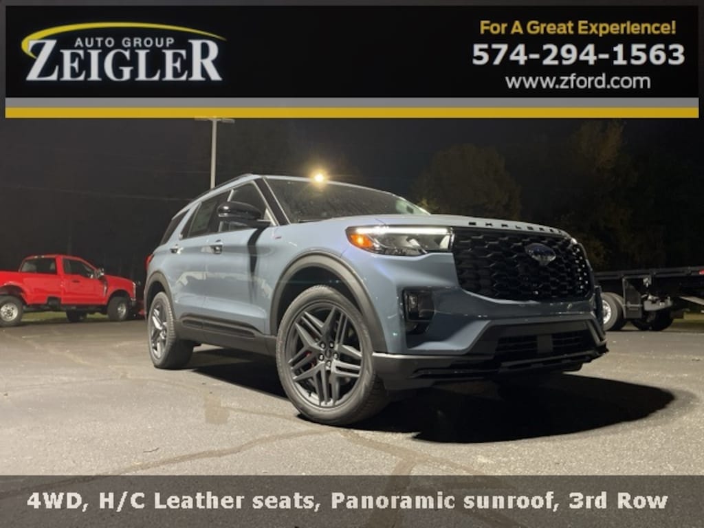 New 2026 Ford Explorer ST-Line SUV