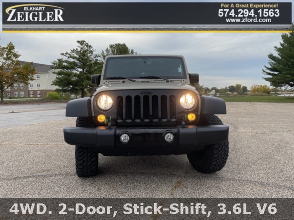 Certified 2017 Jeep Wrangler JK Sport 4x4 SUV