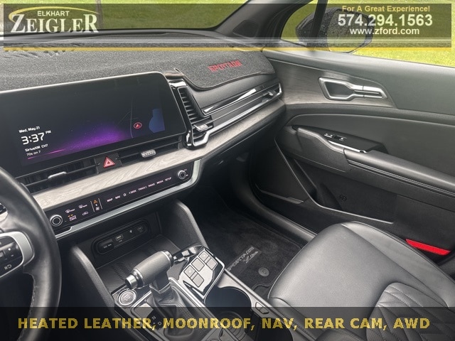 Used 2023 Kia Sportage X-Line with VIN 5XYK6CAF2PG135951 for sale in Elkhart, IN