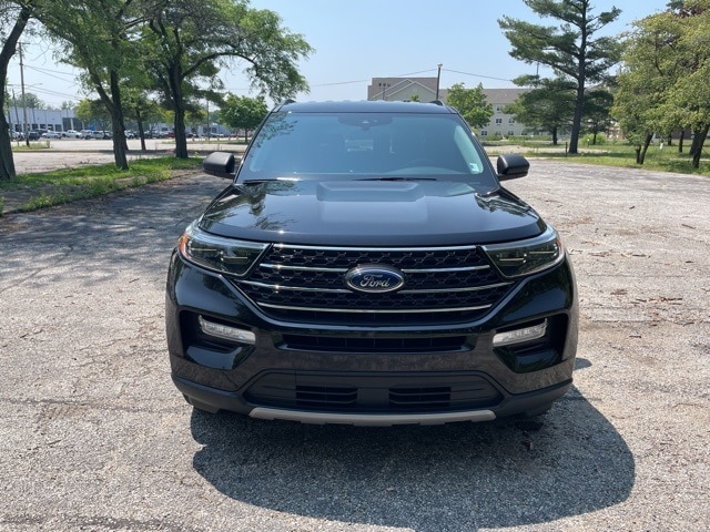 Used 2022 Ford Explorer XLT with VIN 1FMSK8DH4NGA62884 for sale in Elkhart, IN