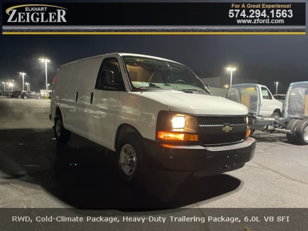Used 2012 Chevrolet Express 2500 Work Van Van Cargo Van