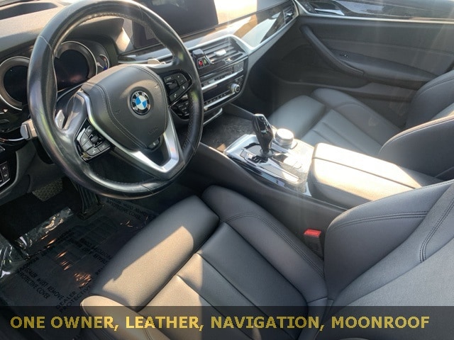 Used 2019 BMW 5 Series 530i with VIN WBAJA7C59KG911310 for sale in Elkhart, IN