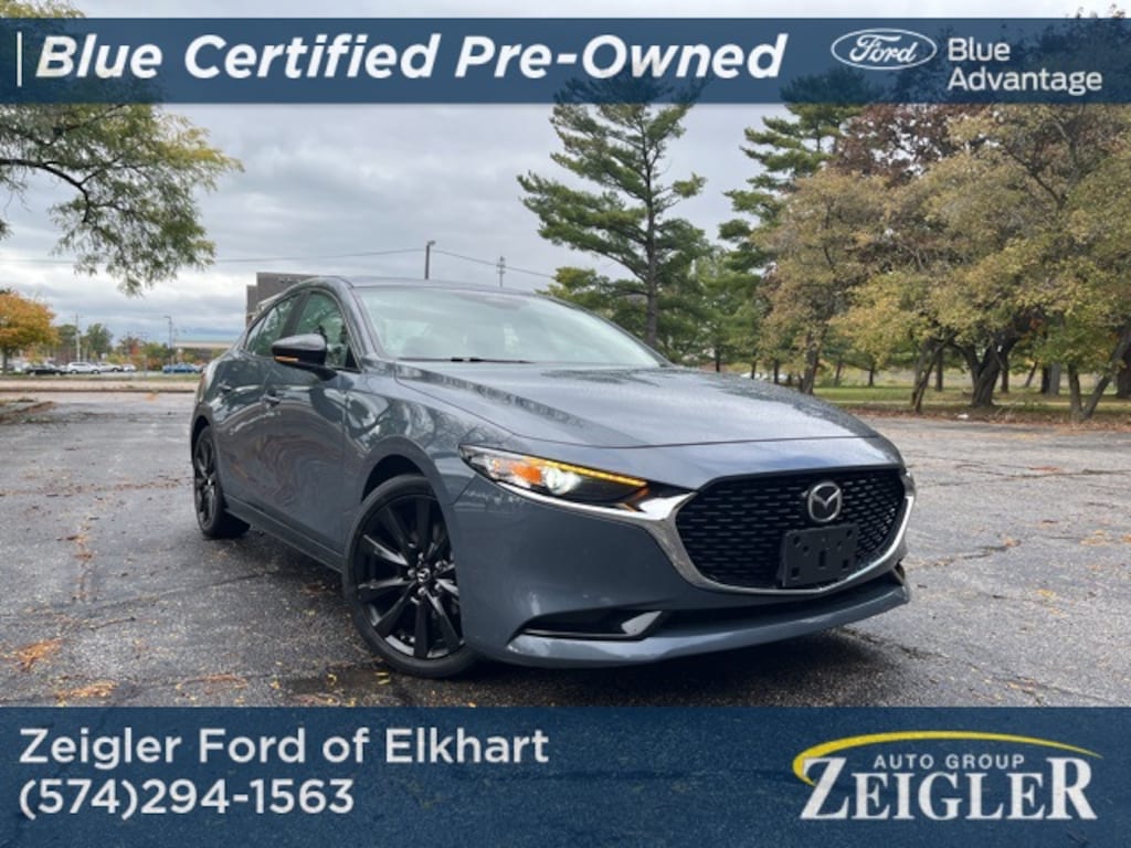Certified 2024 Mazda Mazda3 Sedan 2.5 S Carbon Edition Sedan