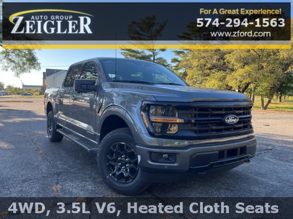 New 2025 Ford F-150 XLT Truck SuperCrew Cab