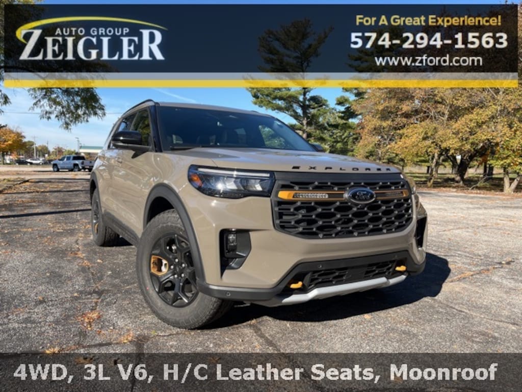 New 2026 Ford Explorer Tremor SUV