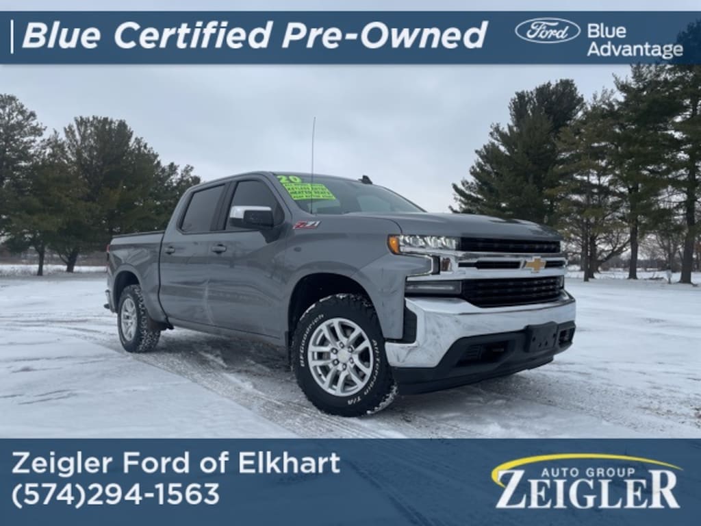 Used 2020 Chevrolet Silverado 1500 LT Truck Crew Cab