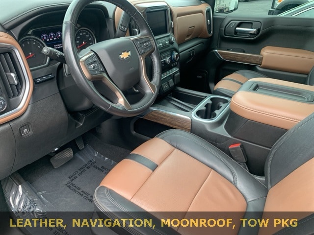 Used 2020 Chevrolet Silverado 1500 High Country with VIN 1GCUYHED6LZ355744 for sale in Elkhart, IN