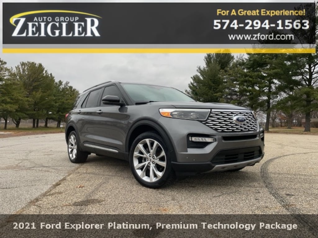 Used 2021 Ford Explorer Platinum SUV