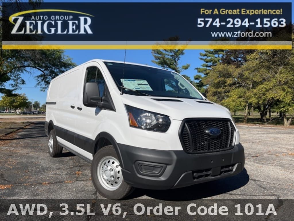 New 2025 Ford Transit-250 Cargo Base Van Low Roof Van