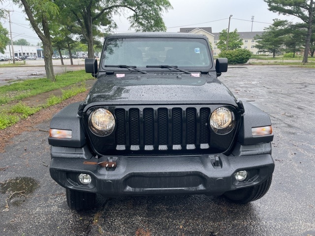 Used 2023 Jeep Wrangler 4-Door Sport S with VIN 1C4HJXDG5PW634766 for sale in Elkhart, IN