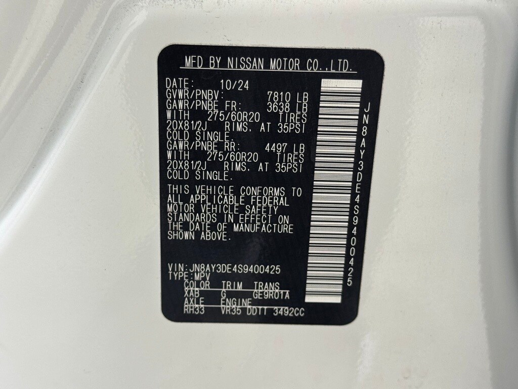 2025 NISSAN ARMADA - Image 35