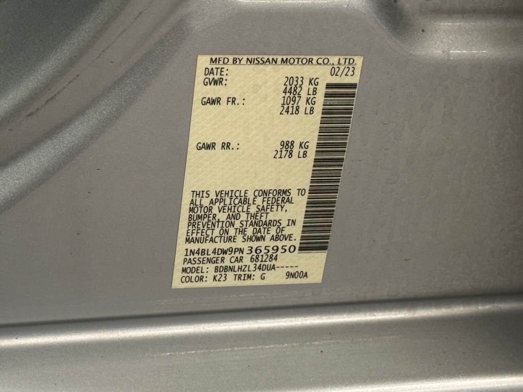 2023 NISSAN ALTIMA - Image 36