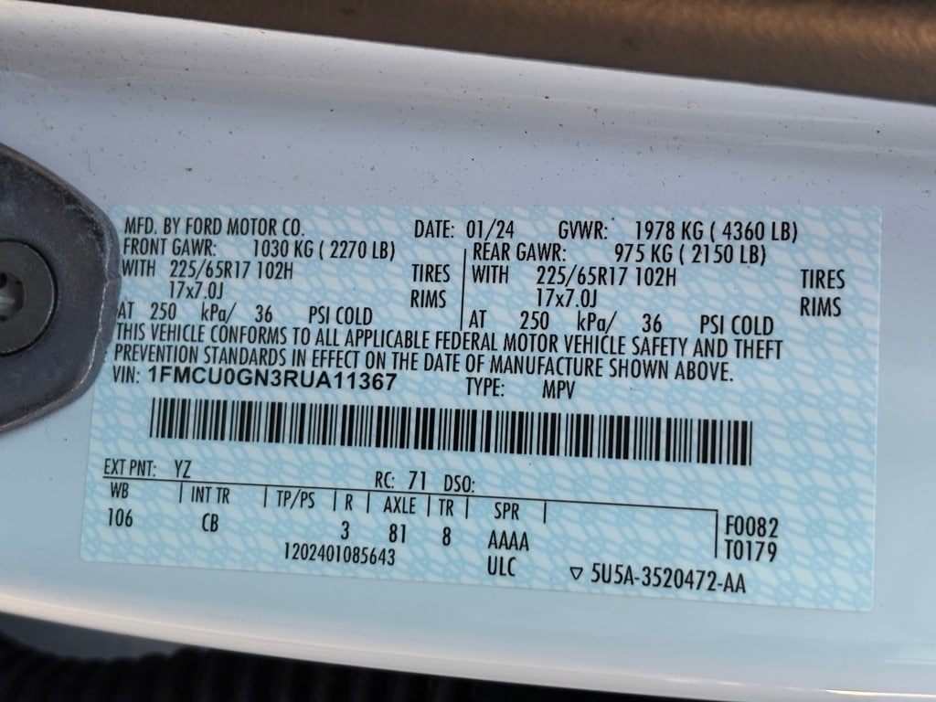 2024 FORD ESCAPE - Image 30