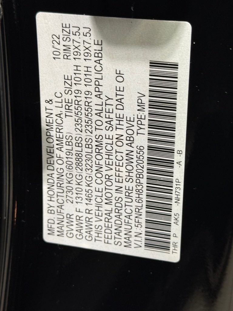 2023 HONDA ODYSSEY - Image 33