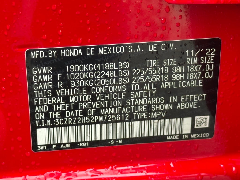 2023 HONDA HR-V - Image 34