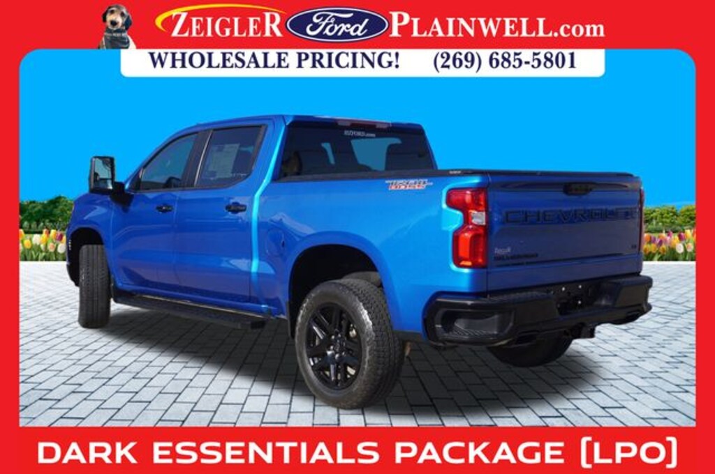 Used 2023 Chevrolet Silverado 1500 LT Trail Boss Truck Crew Cab