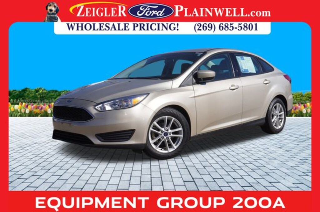 Used 2018 Ford Focus SE Sedan