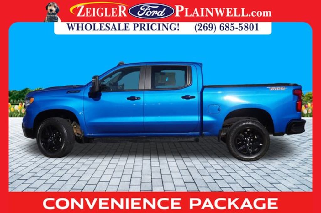 Used 2023 Chevrolet Silverado 1500 LT Trail Boss Truck Crew Cab