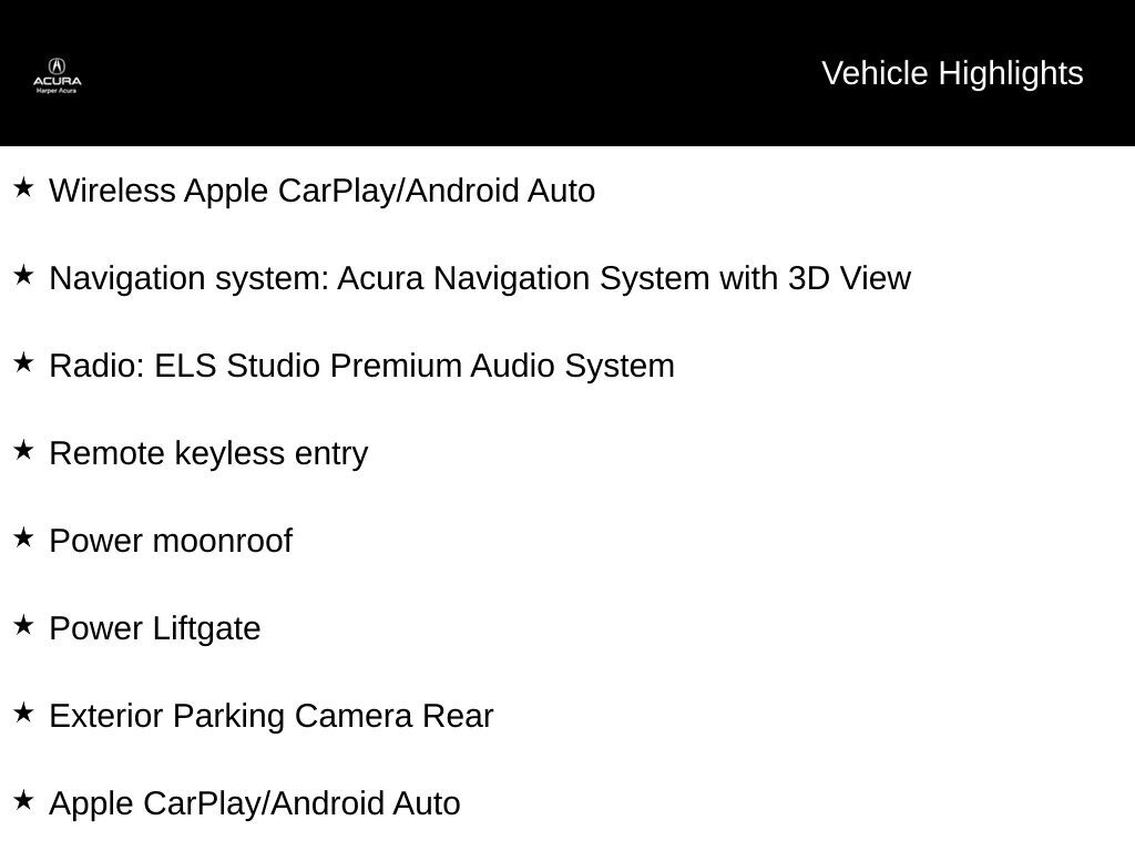 Certified 2024 Acura RDX Technology Package SH-AWD SUV