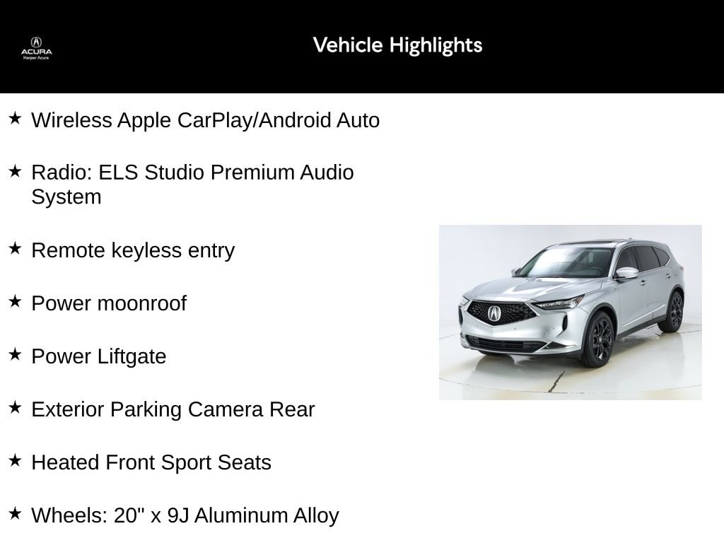 Certified 2024 Acura MDX Technology SUV