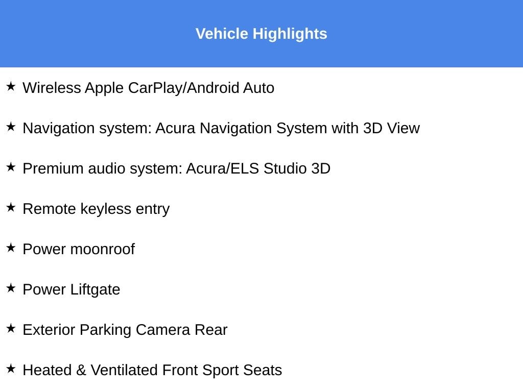 Certified 2023 Acura MDX A-Spec SH-AWD SUV