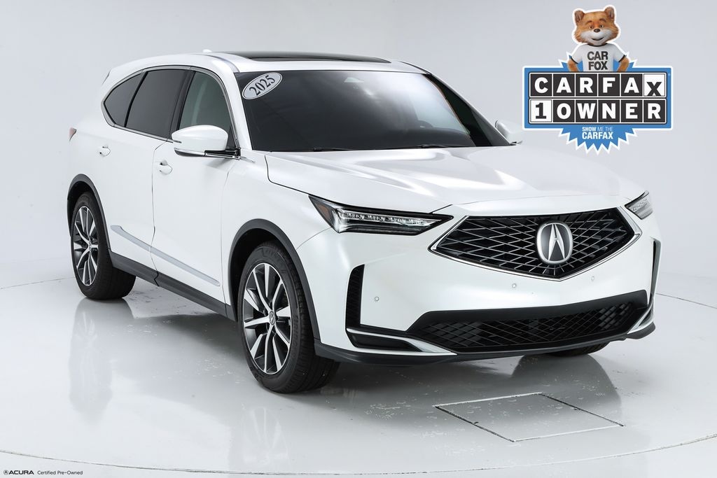 Certified 2025 Acura MDX Technology Package SUV