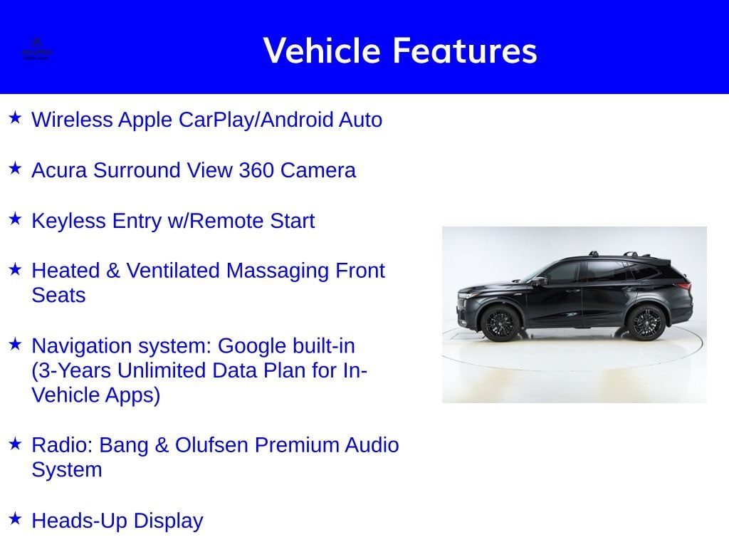 Certified 2025 Acura MDX A-Spec Advance Package SH-AWD SUV
