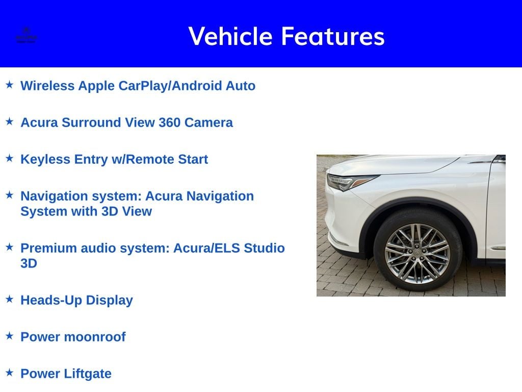 Certified 2023 Acura MDX Advance SH-AWD SUV