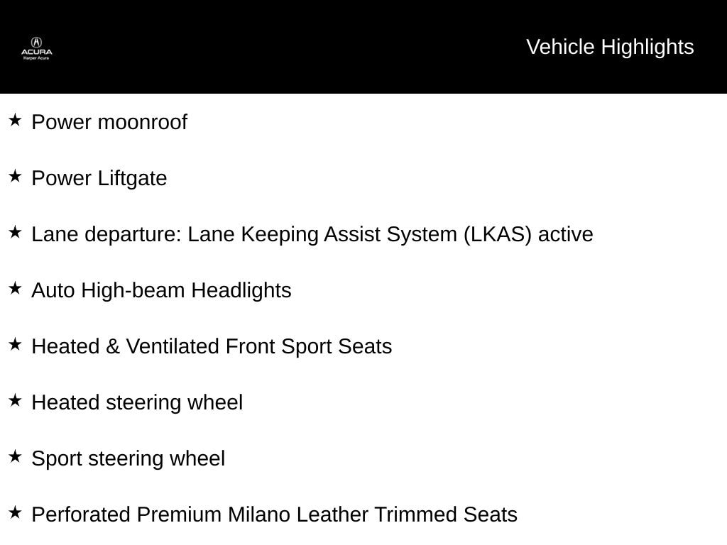 Used 2024 Acura MDX Type S w/Advance Package SH-AWD SUV