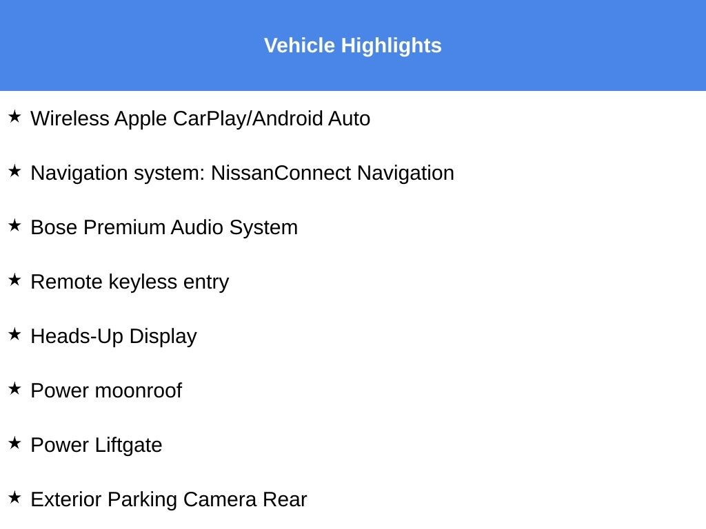 Used 2023 Nissan Pathfinder Platinum SUV